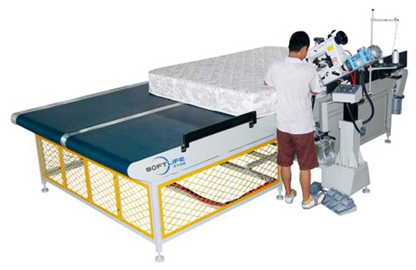 selectie van apparatuur voor de productie van matrassen
