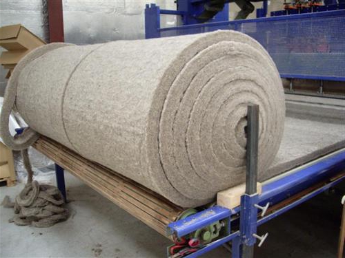 Ausrüstung für die Verarbeitung von Schafwolle