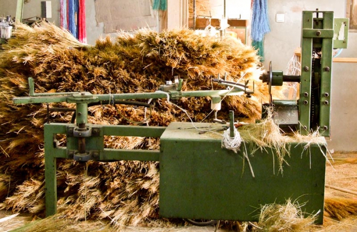 machines voor het breien van bezems