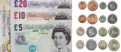 jaká je měna v Anglii