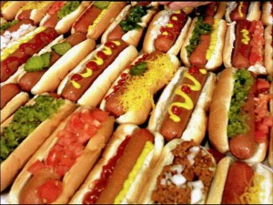 zakelijke hotdogs