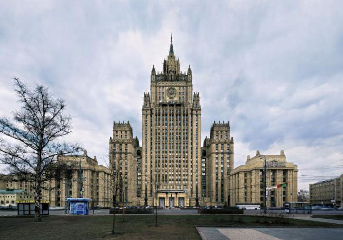 bouw van de wolkenkrabbers van Stalin in Moskou