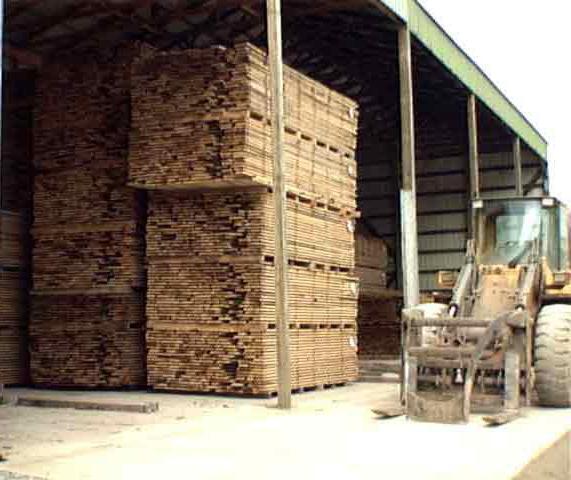 Trockenkammer für Schnittholz