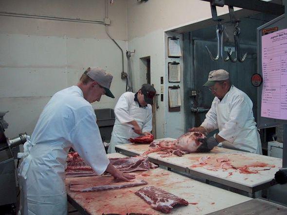 vleesverwerkende ondernemingen