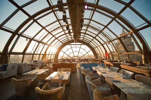 interessante Restaurants und Cafés von Moskau