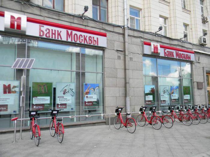 Adressen der Bank of Moscow in Moskau in VAO