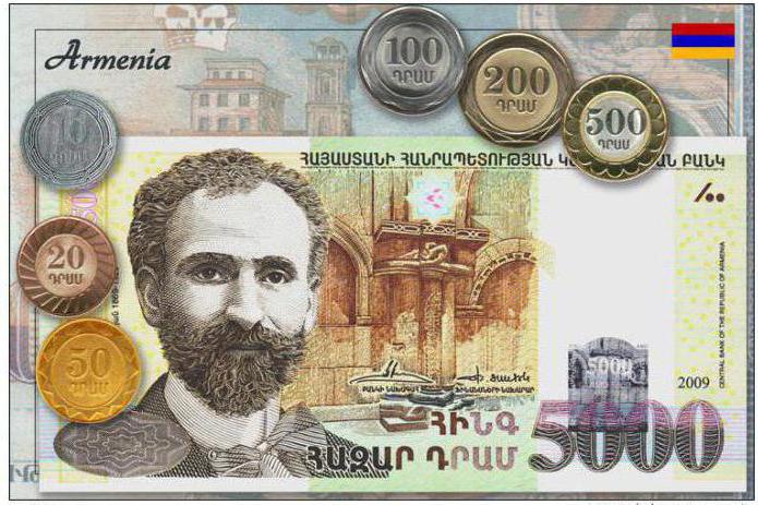 geld in het Armeens