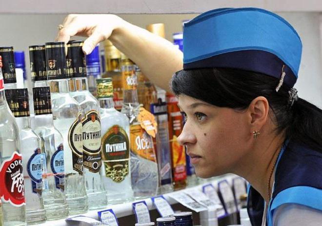 Verbot des Verkaufs von Alkohol an Minderjährige