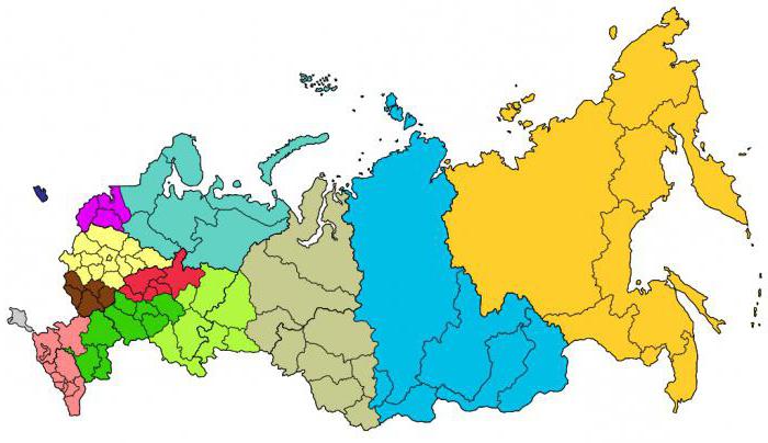 Wirtschaftsregionen der Russischen Föderation