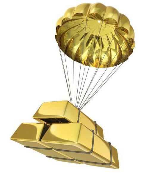 goldene Fallschirme von Russland