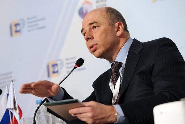 Minister van Financiën van Siluanov, Rusland