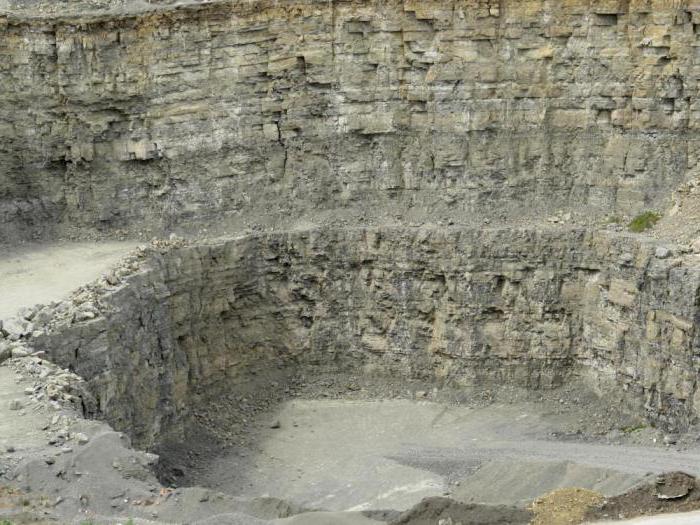 kalksteenplaatsen en mijnbouwmethoden