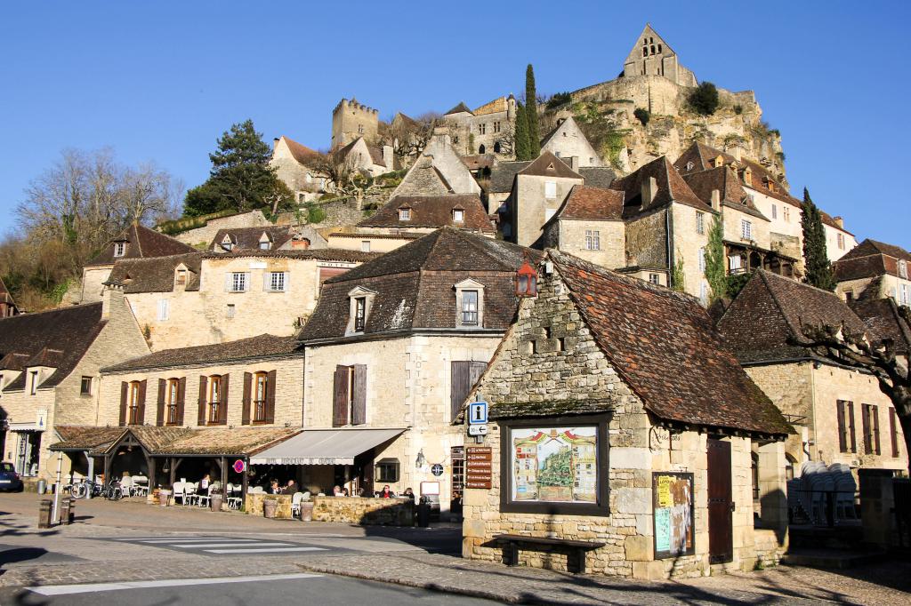 Groot dorp in Frankrijk
