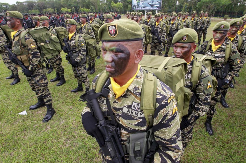 Soldaten der philippinischen Armee